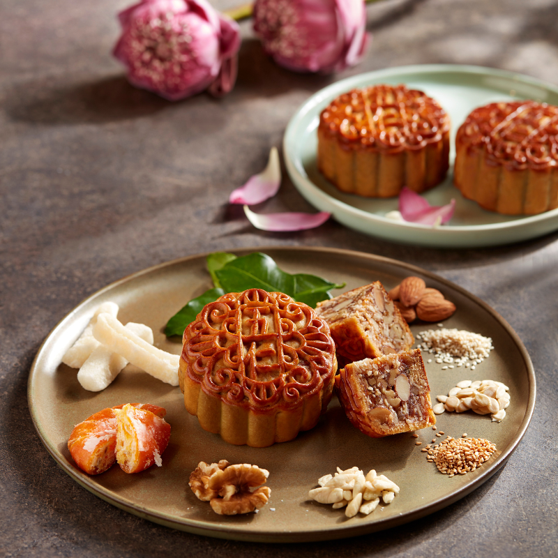 五仁月饼 Mixed Nuts Mooncake
