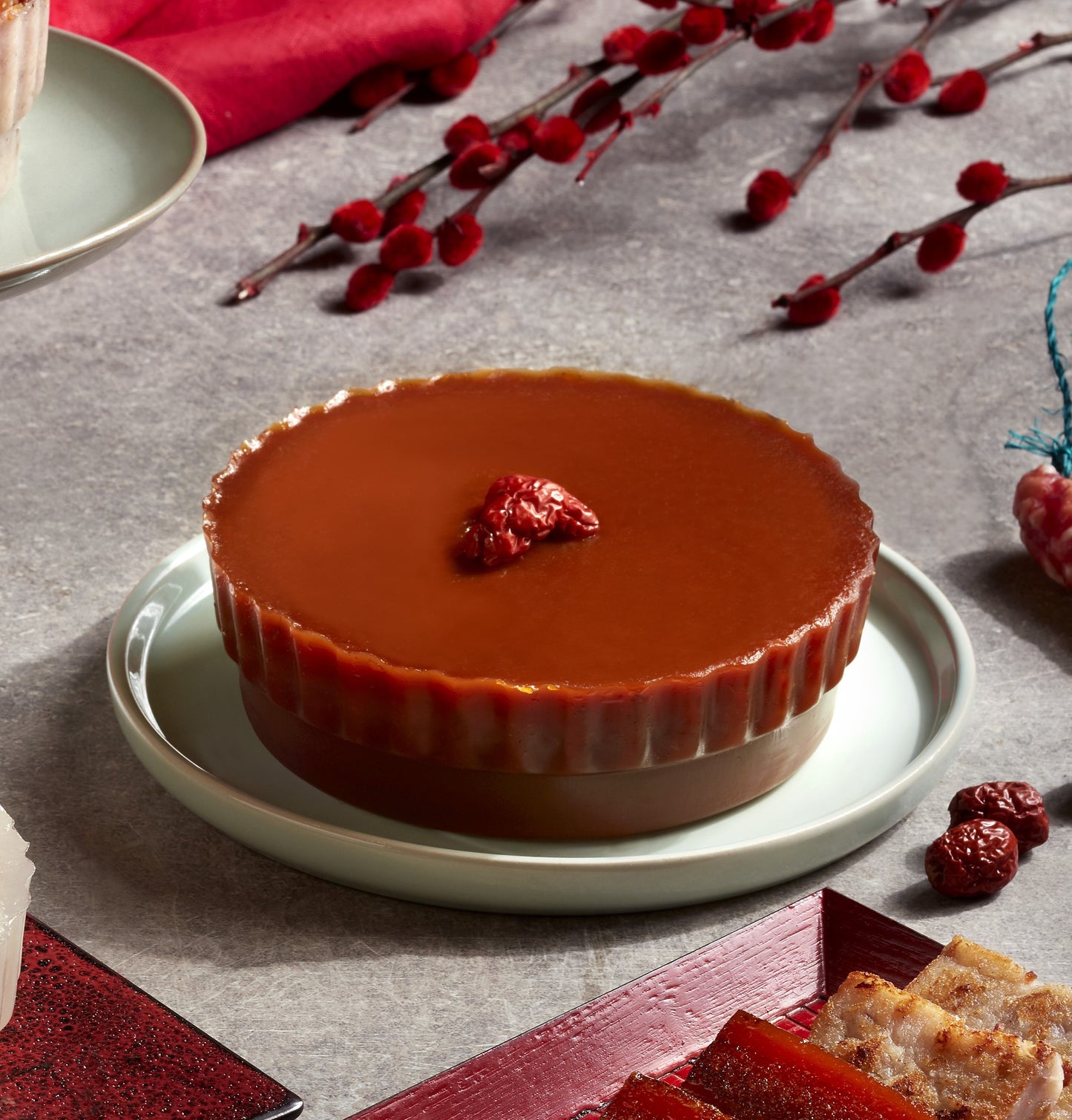养颜枣泥年糕 Jujube Paste Round Cake